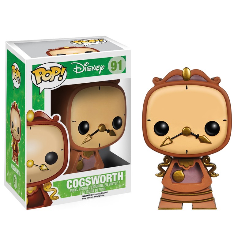Disney Pop La Belle et la Bête Big Ben Cosgworth figurine 10cm Funko