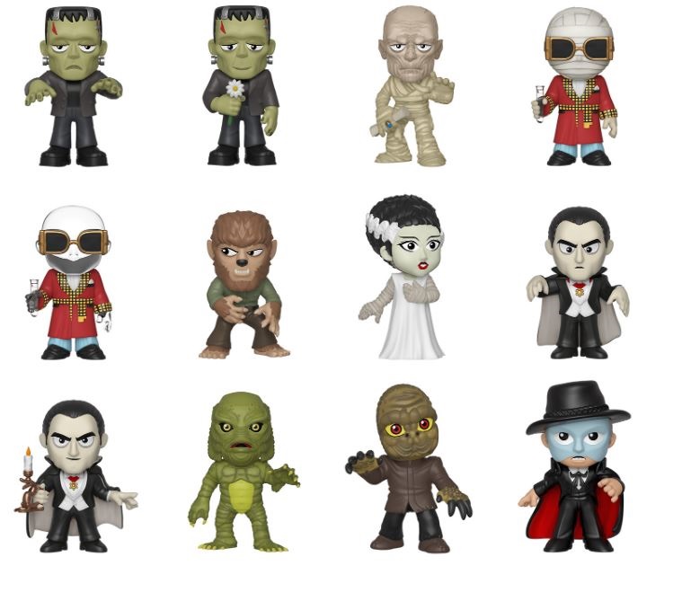 Universal Monsters Mystery Minis Serie 2 12pcs
