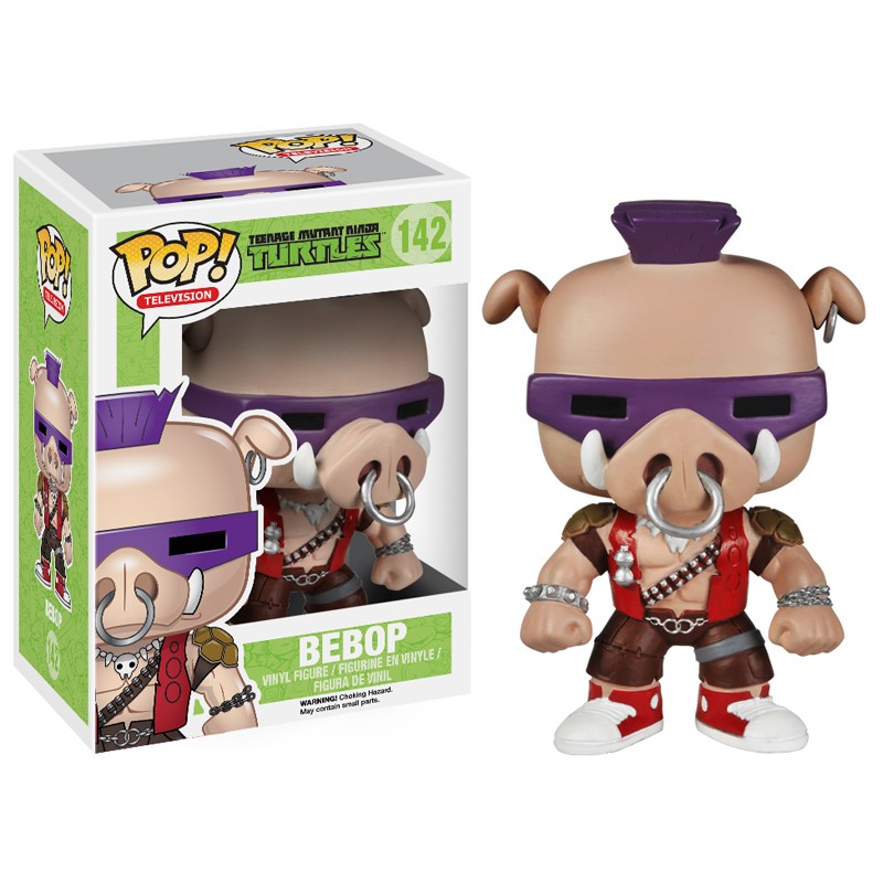 zz RIP zz Tortues Ninja TMNT Pop Bebop figurine 9cm Funko