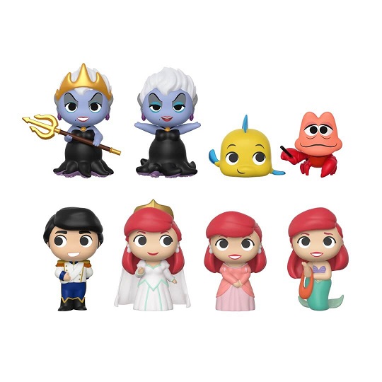 Disney Mystery Minis Little Mermaid la Petite Sirène 12pcs