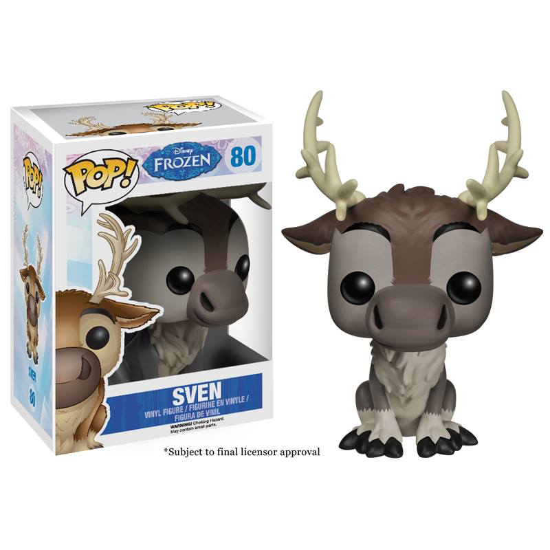 zz RIP zz Disney Pop Frozen la Reine des Neiges Sven figurine 9cm Funko
