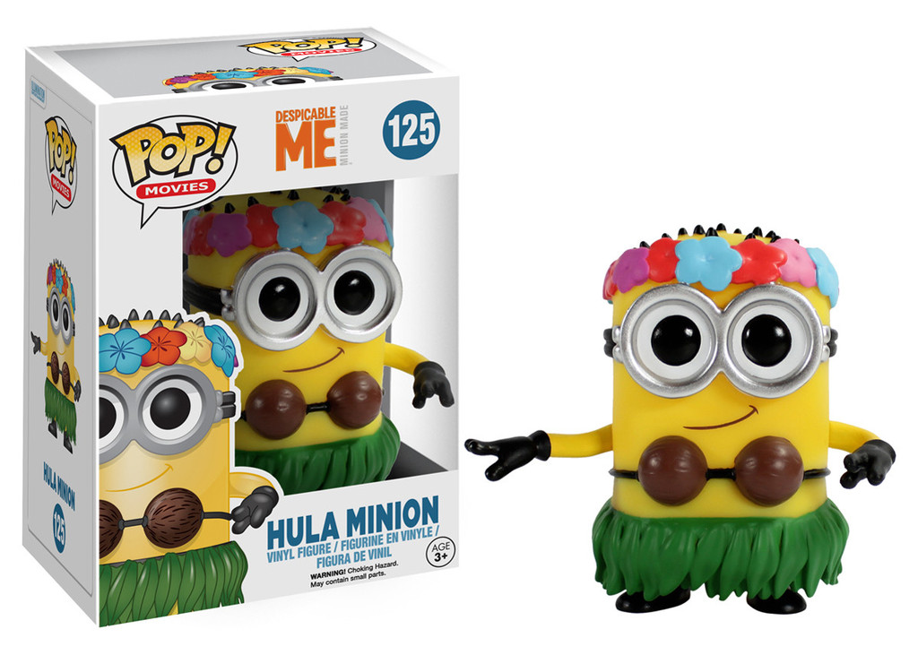 Moi Moche et Méchant 2 Pop Hula Minion figure 9cm