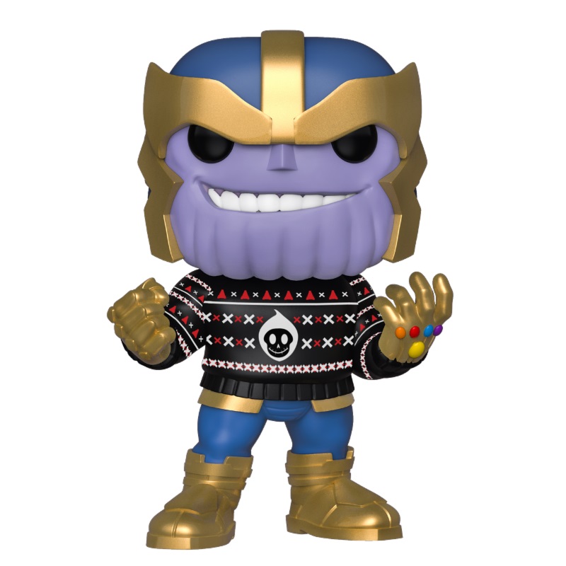 Marvel Pop Holiday Thanos With Ugly Sweat