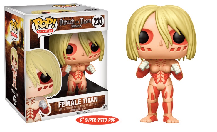 Attack On Titan Pop Female Titan Oversized 15cm