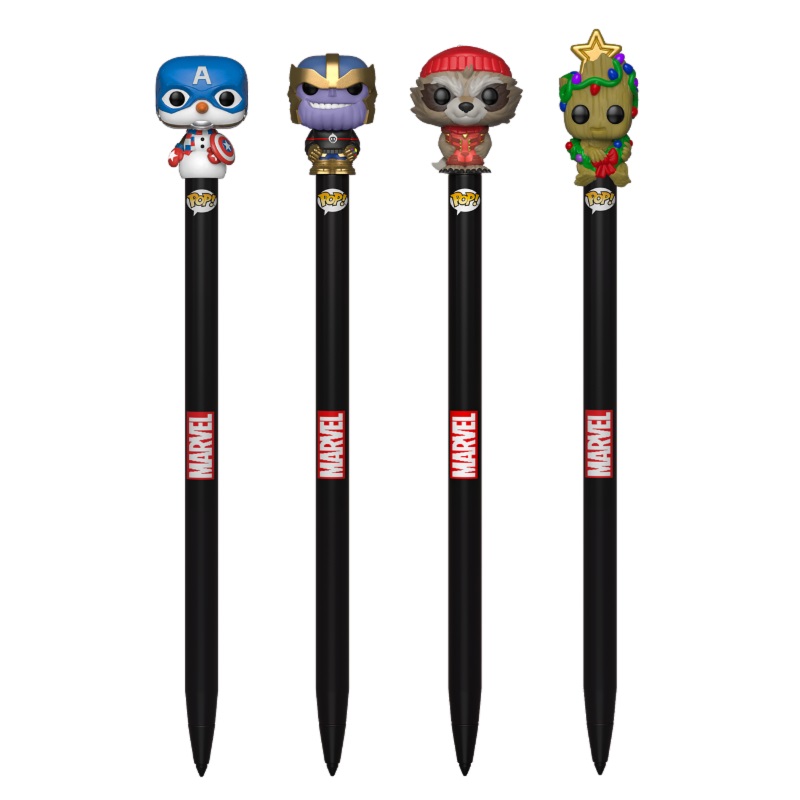Marvel Pen Toppers Holiday 16pcs
