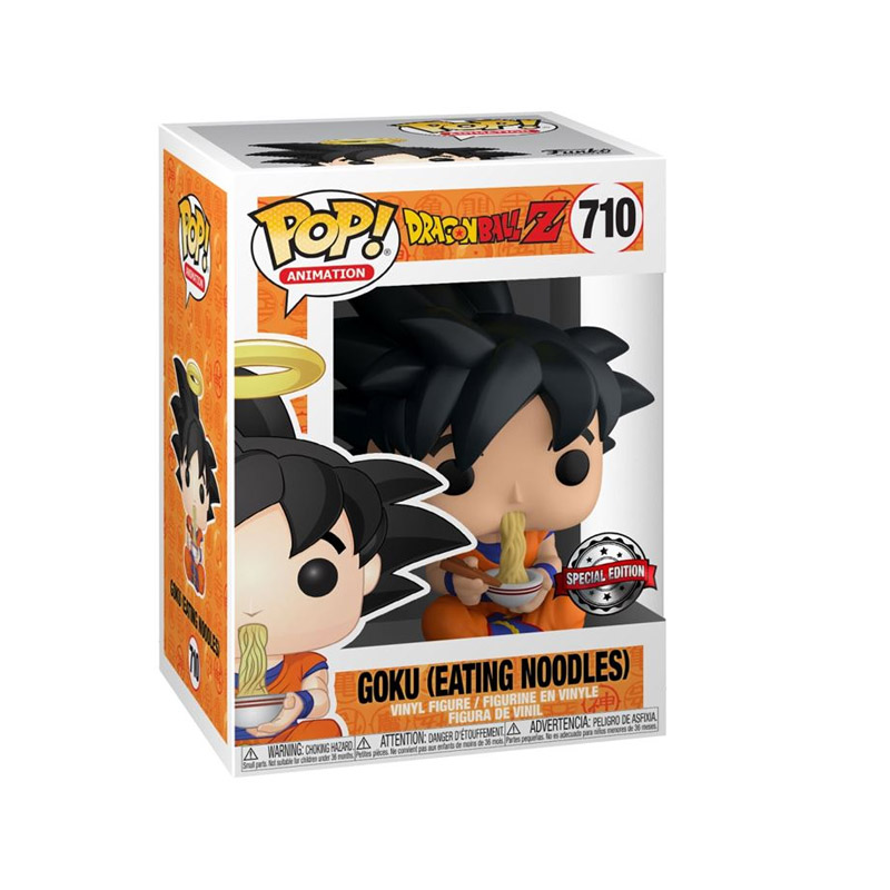 DBZ Pop Goku Eating Noodles Exclu