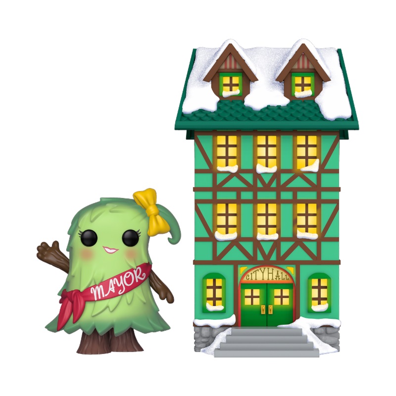Funko Holiday Pop Town Mayor Patty Noble Town Hall