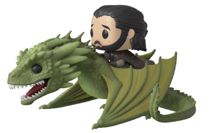 Game Of Thrones Pop Rides Jon Snow On Rhaegal