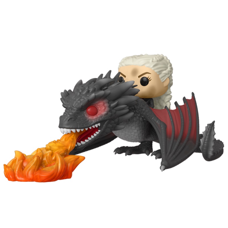 Game Of Thrones Pop Rides Daenerys On Fiery Drogon 