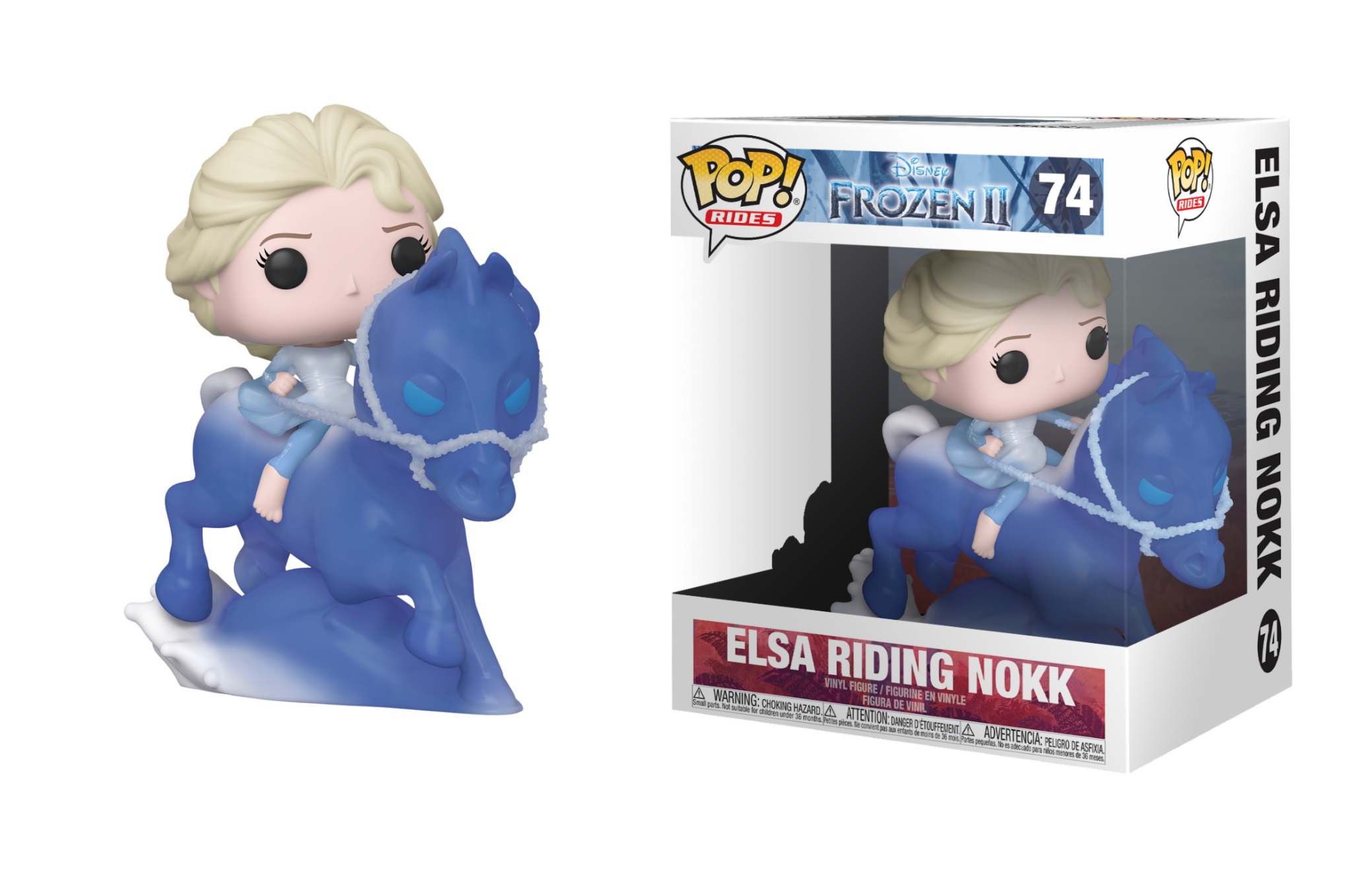 Disney Pop Rides Frozen / Reine des Neiges 2 Elsa Nokk