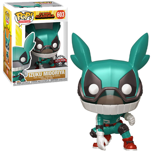 My Hero Academia Pop MHA S5 Deku W/ Helmet Metallic Exclu