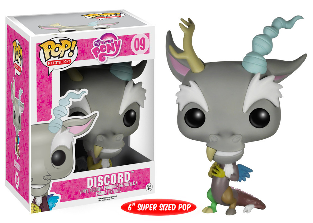 zz RIP zz My Little Pony Mon petit Poney Pop Discord Oversized 15cm