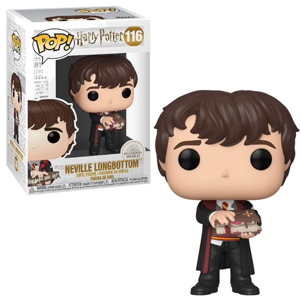 Harry Potter Pop Neville With Monster Book 