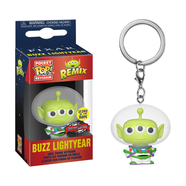 Disney Pocket Pop Pixar Alien As Buzz Glow In The Dark Exclu