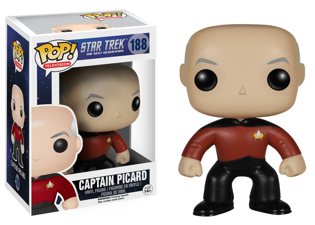 Star Trek Next Gen Pop Captain Picard 9cm