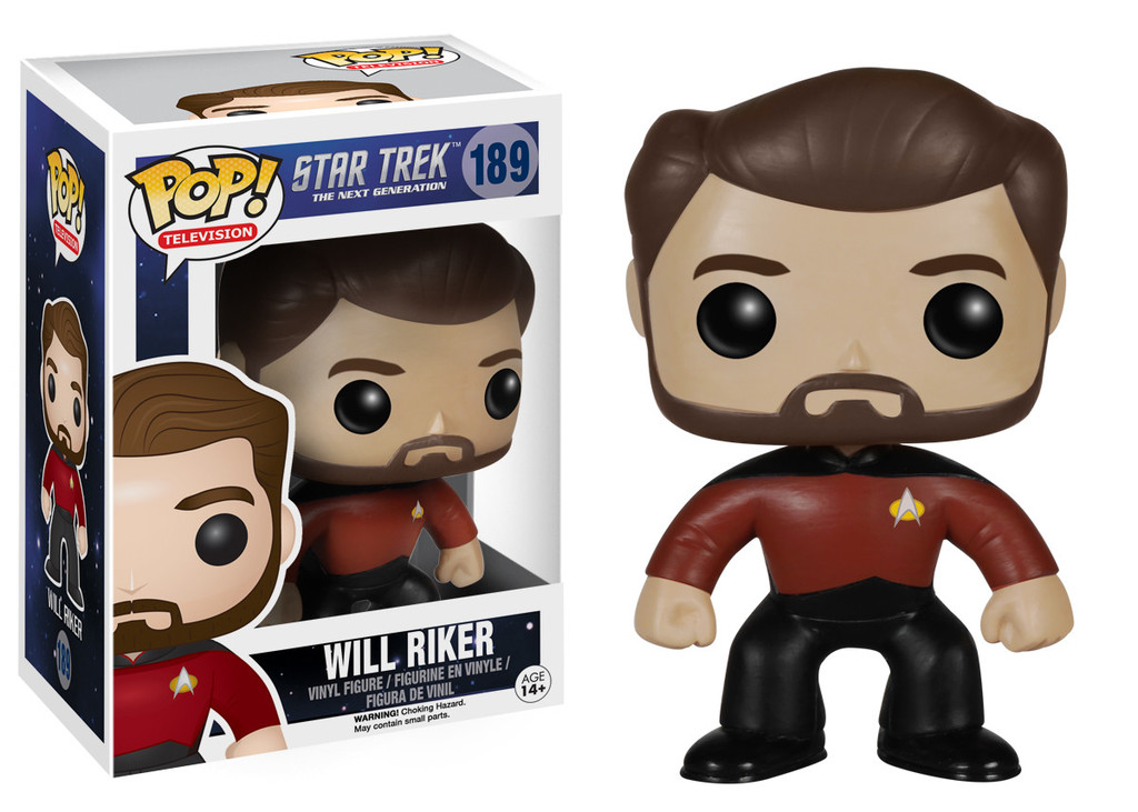 Star Trek Next Gen Pop Riker 9cm