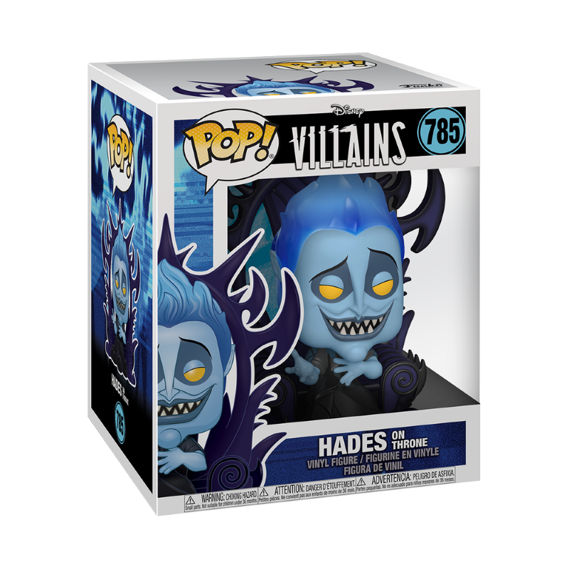 Disney Pop Deluxe Villains Hades On Throne