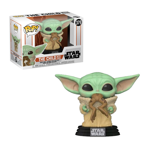 SW Star Wars Pop Mandalorian Grogu Baby Yoda The Child With Frog