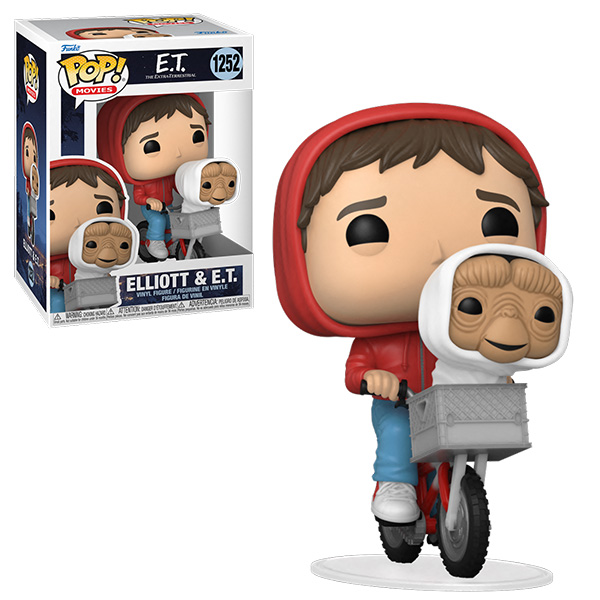 E.T Pop Elliot W/E.T In Bike Basket