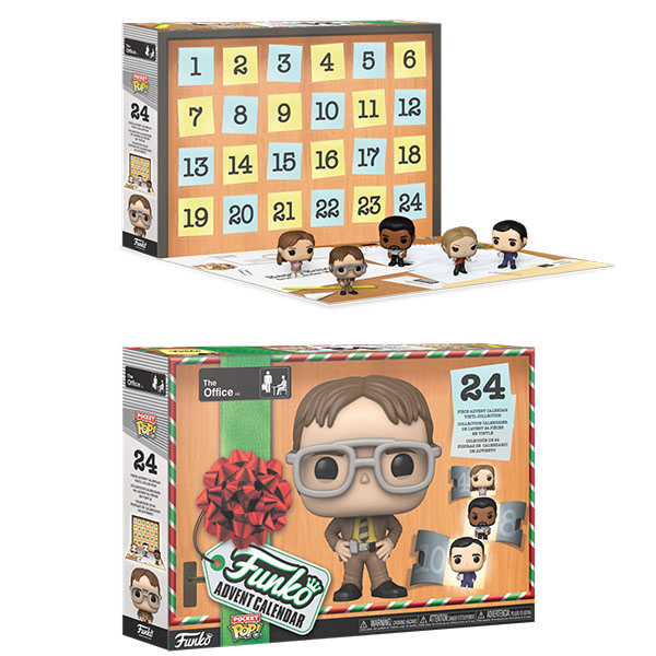 The Office Pocket Pop Calendrier De L'Avent 24pcs 