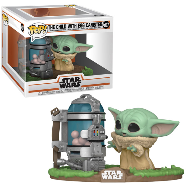SW Star Wars Pop Mandalorian Child With Canister