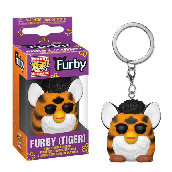 Hasbro Pocket Keychain Tiger Furby