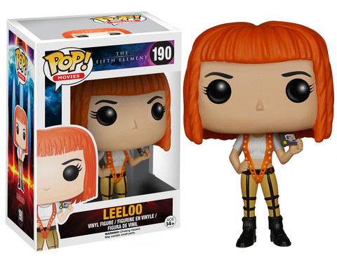 zz RIP zz Le Cinquième Element / the Fifth Element Pop Leeloo Dallas 10cm Funko