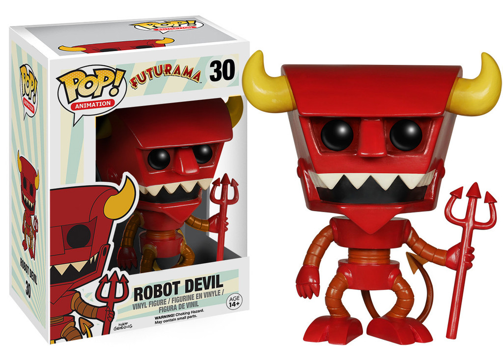 Futurama Pop Robot Devil 9cm
