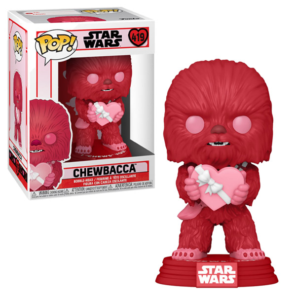 SW Star Wars Pop Valentines Cupid Chewbacca 
