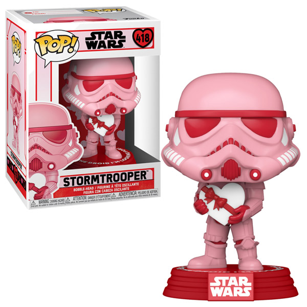 SW Star Wars Pop Valentines Stormtrooper With Heart 