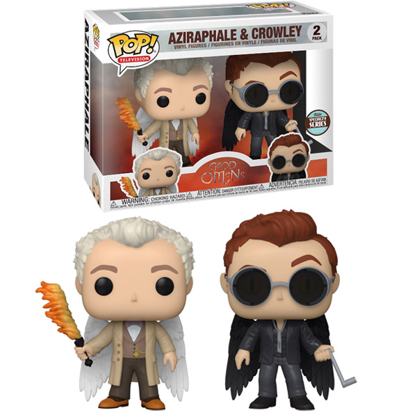 Good Omens Pop 2-Pack Aziraphale & Crowley