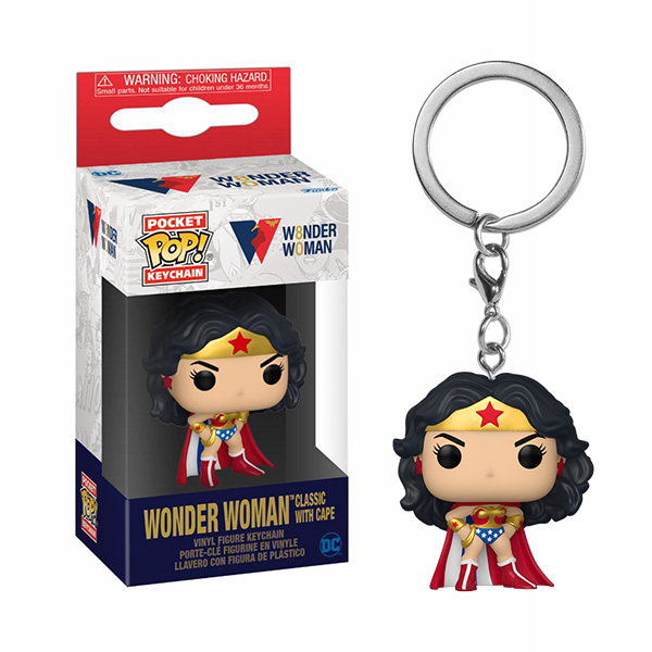DC Pocket Pop Wonder Woman 80Th WW Classic w/Cape