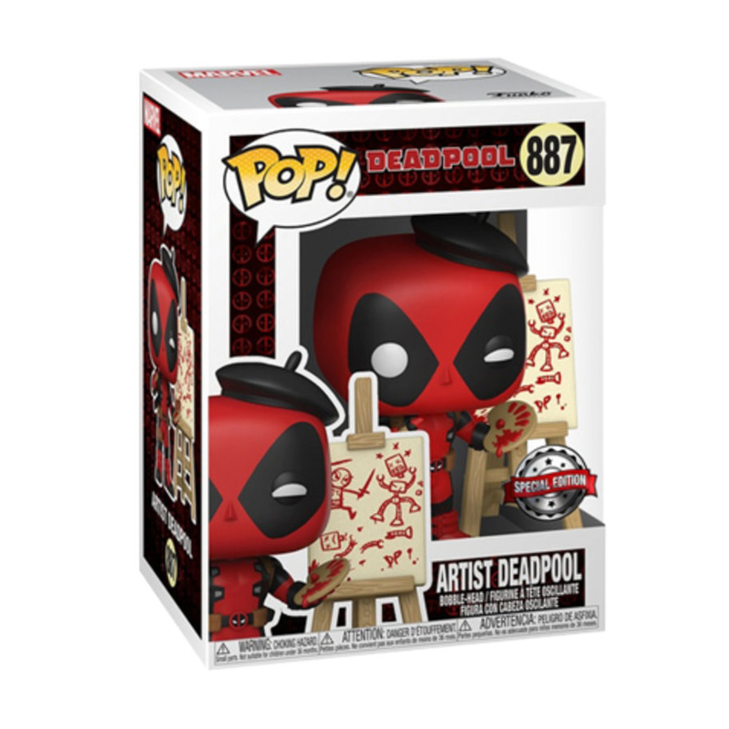 Marvel Pop Deadpool 30Th Artist Deadpool Exclu