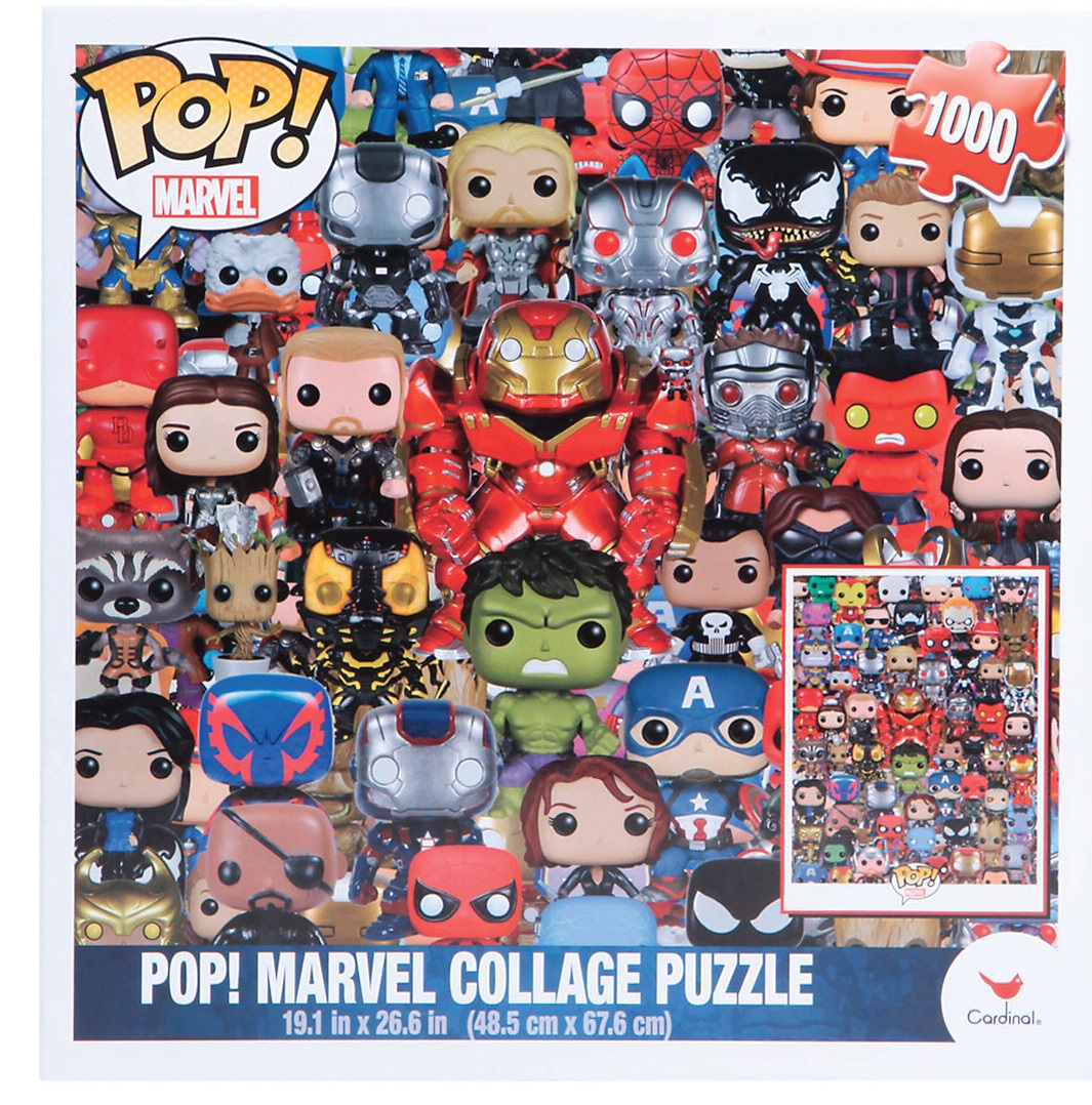 Pop Puzzle Marvel 1000 Pieces Pop Collage