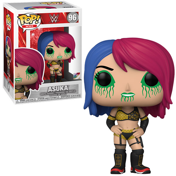 WWE Pop Asuka Bk/Gr