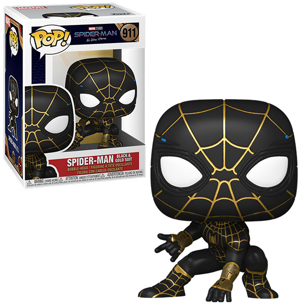 Marvel Pop Spider-Man No Way Home Spider-Man Black & Gold Suit