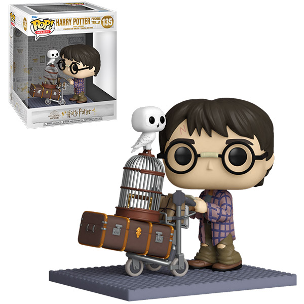 Harry Potter Pop Deluxe HP Anniversary Harry Pushing Trolley