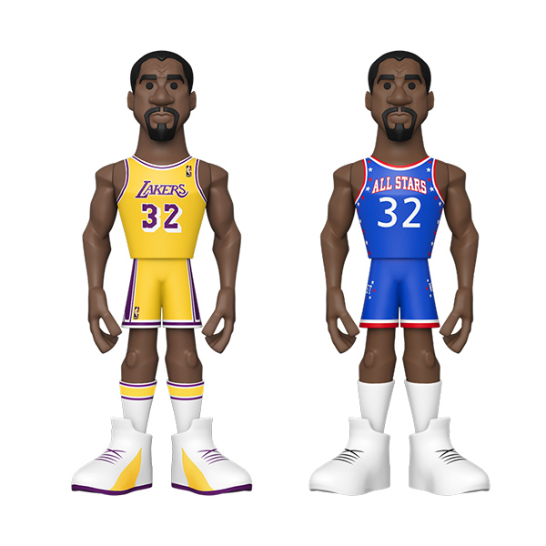 NBA Gold Lakers Magic Johnson 13cm