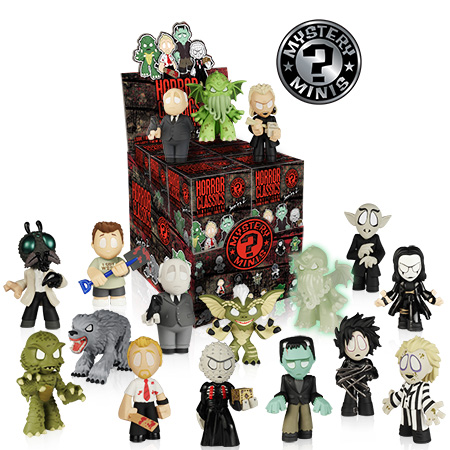 Horror Mystery Minis Serie 2 Beetlejuice Cthulhu Pinhead 12 figurines