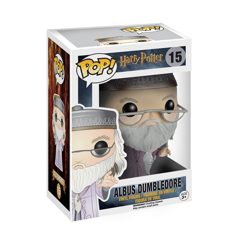 Harry Potter Pop Albus Dumbledore avec baguette magique 10cm