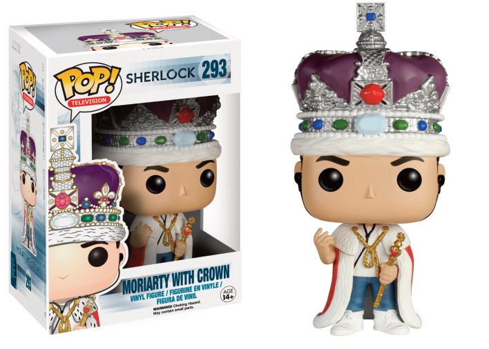 Sherlock Pop Moriarty avec Couronne Exclu 9cm