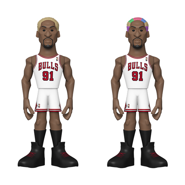 NBA Gold Bulls Dennis Rodman 13cm