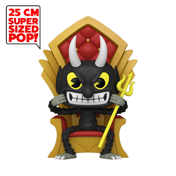 Cuphead Pop S3 Devil In Chair 25cm