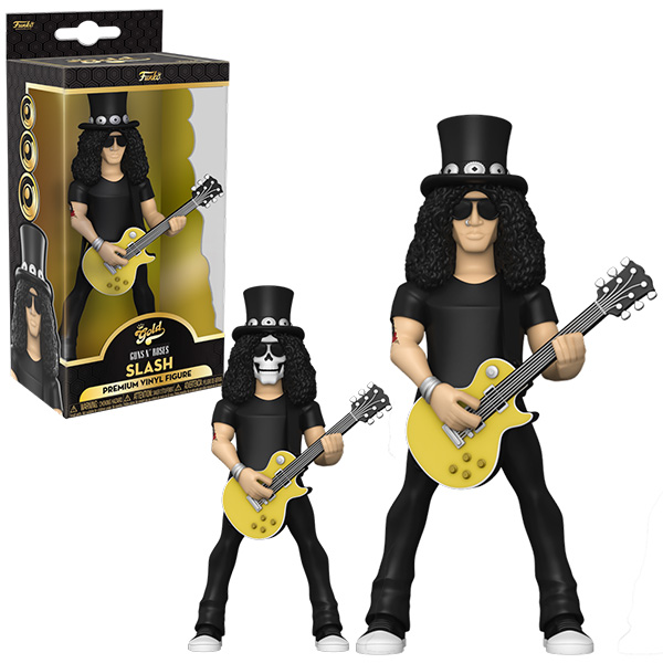 Rocks Vinyl Gold Gun's N Roses Slash W/Chase 13cm