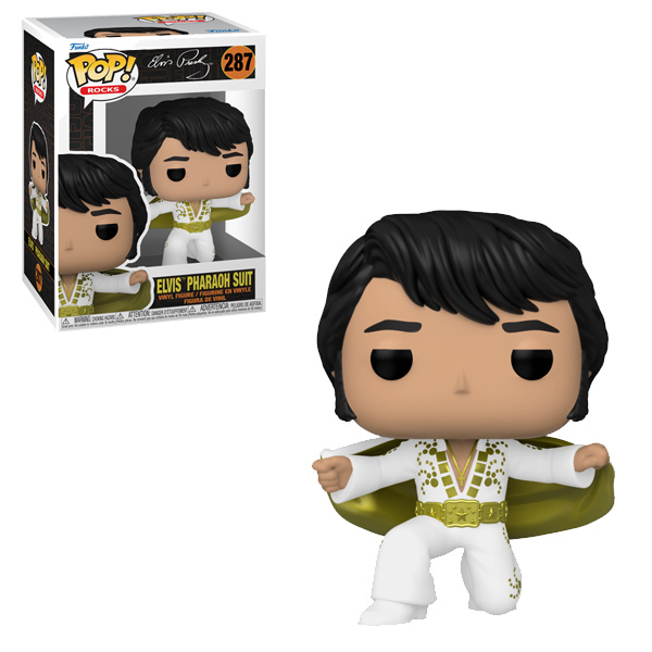 Rocks Pop Elvis Presley Pharaoh Suit