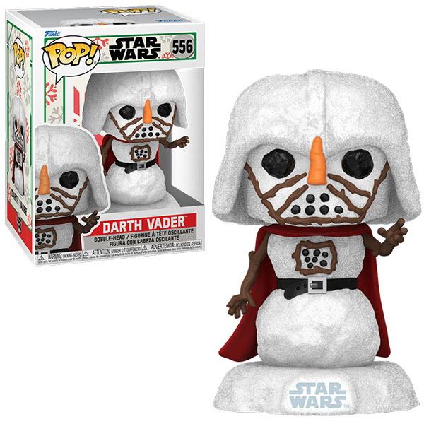 SW Star Wars Pop Holiday Snowman Darth Vader