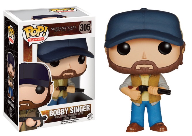 Supernatural Pop Bobby Singer 9cm