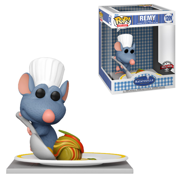 Disney Pop Deluxe Remy W/Ratatouille Exclu