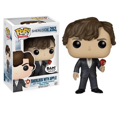 Sherlock Pop Sherlock Holmes avec sa pomme Exclu