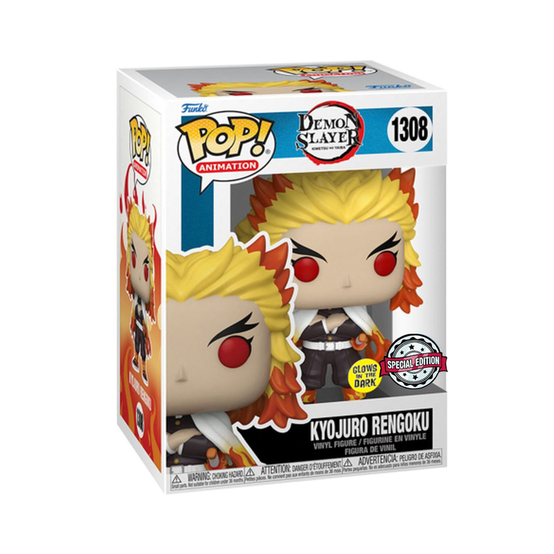 Demon Slayer Pop Rengoku Glow Exclu